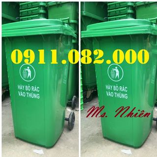 Thùng rác giá rẻ hàng đầu việt nam- thùng rác 120L 240L 660L giá rẻ- giá sỉ