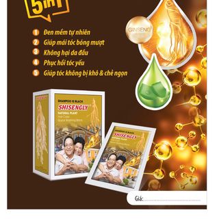 SHISHENGLY – DẦU GỘI THẢO DƯỢC GỘI LÀ ĐEN