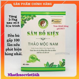 Sâm bổ kiện thảo mộc nam hàng chuẩn tem cao gửi 8077 giá sỉ