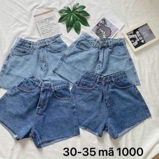 Quần short jean nữ size đại ms1000.