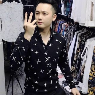 SƠ MI NAM HOẠ TIẾT DÀI TAY ĐI TIỆC, ĐI CHƠI