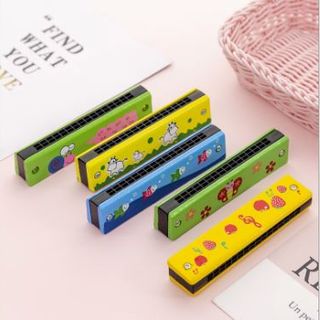 Kèn harmonica bằng gỗ cho bé