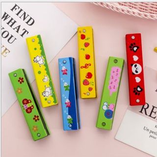Kèn harmonica bằng gỗ cho bé