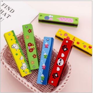 Kèn harmonica bằng gỗ cho bé