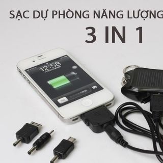 Móc khoá pin năng lượng mặt trời