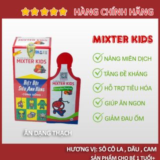 Mixter Kids tăng đề kháng, miễn dịch cho bé ( loại 10 gói/hộp)