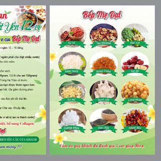 SET CHÈ DƯỠNG NHAN TUYẾT YẾN 12 VỊ