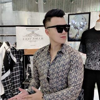 SƠ MI NAM HOẠ TIẾT LỊCH LÃM SANG TRỌNG DÀI TAY