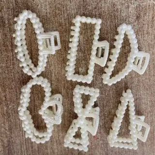 Set kẹp tóc ngọc trai 6 chi tiết