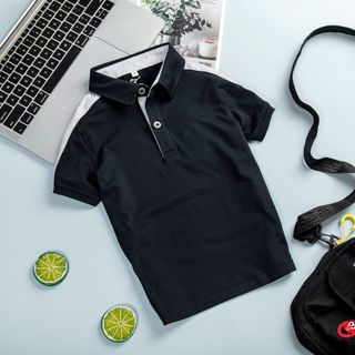 Áo phông trẻ em bé nam dáng Po lo cổ bẻ - Nhiều màu nhiều kiểu - 100% cotton - Xuất xứ Việt Nam