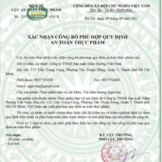 Trà Trầm Hương Agarvina (dạng lá)