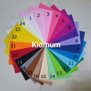 Vải Nỉ chuyên dùng cho mầm non, handmade; màu đẹp, dày đều. 15k/yard