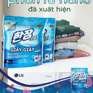 Giấy giặt HanJang Korea túi 30 tờ 310k