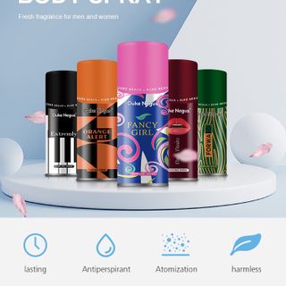 Xịt thơm Body nội địa trung mới Duke Negus