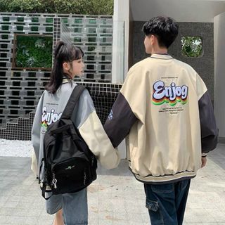Áo khoác dù kiểu bomber in ENJOG