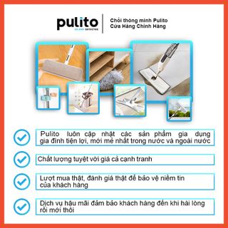 Bộ Cây Lau Nhà Thùng Nhỏ 2 Màu Xanh Nâu