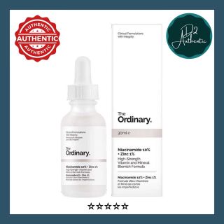 Serum The Ordinary Niacinamide 10% + Zinc 1%