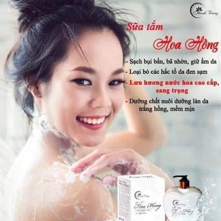Sữa Tắm Hoa Hồng