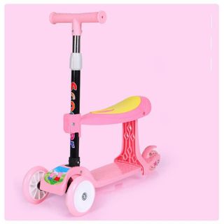 Xe scooter 3 bánh có ghế ngồi cho bé
