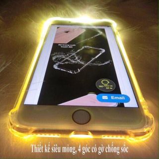 ốp chống sốc phát sáng loại xịn dùng cho tất cả các dòng máy
