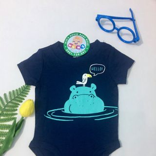 BodySuit ngắn tay họa tiết ngày Hè đáng yêu thời trang cho Bé BS062 giá sỉ