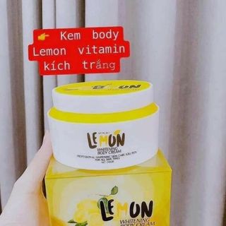 Kem kích trắng body Lemon