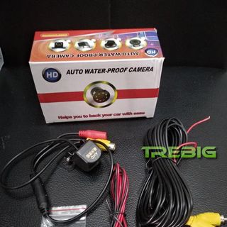 Camera lùi AHD góc rộng, len mắt cá siêu nét cho đầu Android ô tô - chống nước IP68 - Đồ chơi xe hơi Trebig