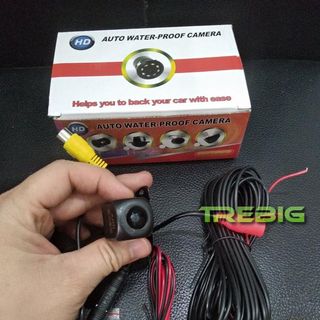 Camera lùi AHD góc rộng, len mắt cá siêu nét cho đầu Android ô tô - chống nước IP68 - Đồ chơi xe hơi Trebig