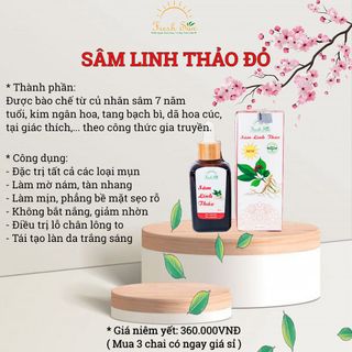 Sâm Linh Thảo Đỏ ( Đặc Trị dành cho da dày, chai lì,...) giá sỉ