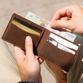 Ví nam ngang thủ công handmade N1