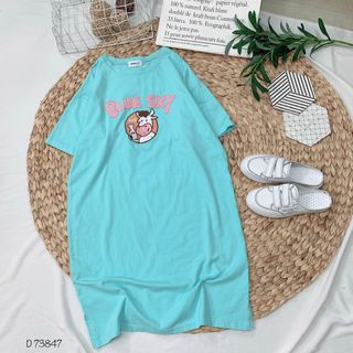 Đầm thun hình đẹp xỉu D73847