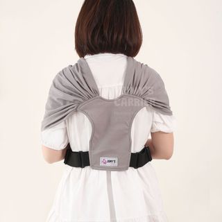 Địu vải em bé JUMY(0-24 tháng)_MÀU GHI