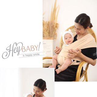 Địu em bé JUMY (0-24 tháng tuổi)_MÀU BE