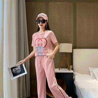 Sét bộ thun thêu đính đá cao cấp