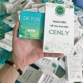 Giảm cân Cenly liệu trình 30 ngày mẫu mới bao giảm kem detox