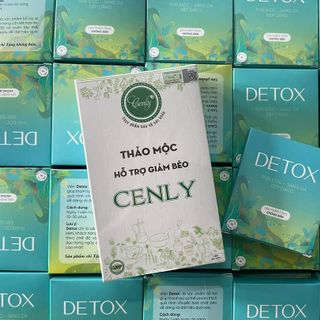 Giảm cân Cenly liệu trình 30 ngày mẫu mới bao giảm kem detox