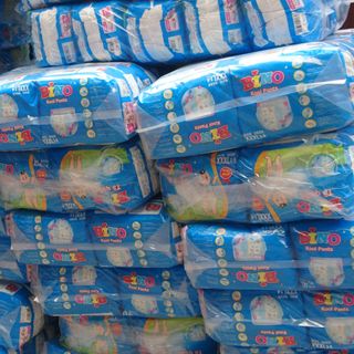 Tã quần bino size XXXXL gói 14 miếng dành cho bé 18-35kg