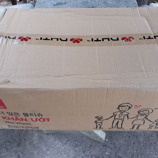 Khăn ướt Lotte 120 tờ giá sỉ nguyên thùng 24 gói Gò Vấp TPHCM