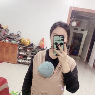 Địu vải em bé JUMY(0-24 tháng tuổi)_MÀU NÂU
