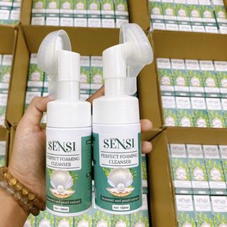 Sữa Rửa Mặt Perfect Foaming Cleanser Seaweed & Pearl Extract SENSI - Made in Thái Lan