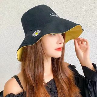 MŨ HOA CÚC 2 MẶT