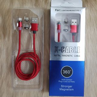 Cáp sạc nam châm 3 đầu