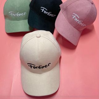 Nón nhung logo thêu forever có khoá điều chỉnh
