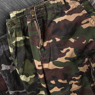 QUẦN SHORT TÚI HỘP LÍNH VẢI DÀY DẶN