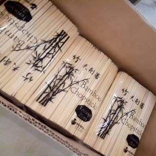 Đũa tre dùng một lần đóng gói bao giấy hở