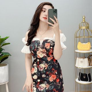 ĐẦM ÔM BODY HOA SỈ 1XX