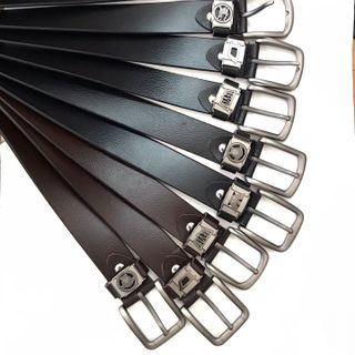 Thắt lưng nam - dây nịt nam da bò thật dây M4 kim chì