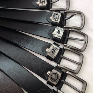 Thắt lưng nam - dây nịt nam da bò thật dây M4 kim chì