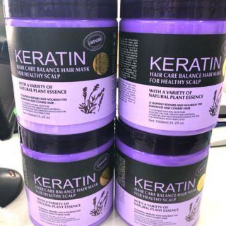 Hấp dầu ủ tóc Keratin phục hồi tóc