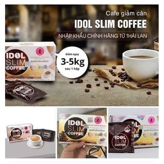 Cà Phê Giảm Cân Idol Slim Coffee Thái Lan Hộp 10 Gói giá sỉ